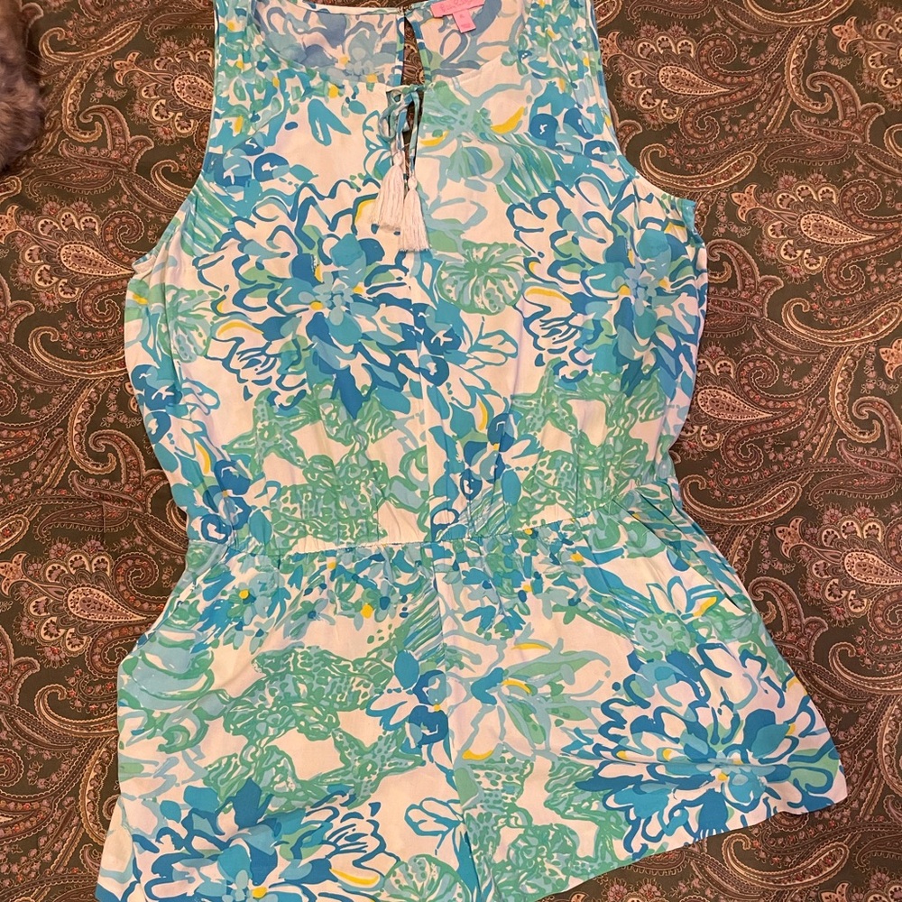Lilly Pulitzer romper size XL 🏖 2” inseam